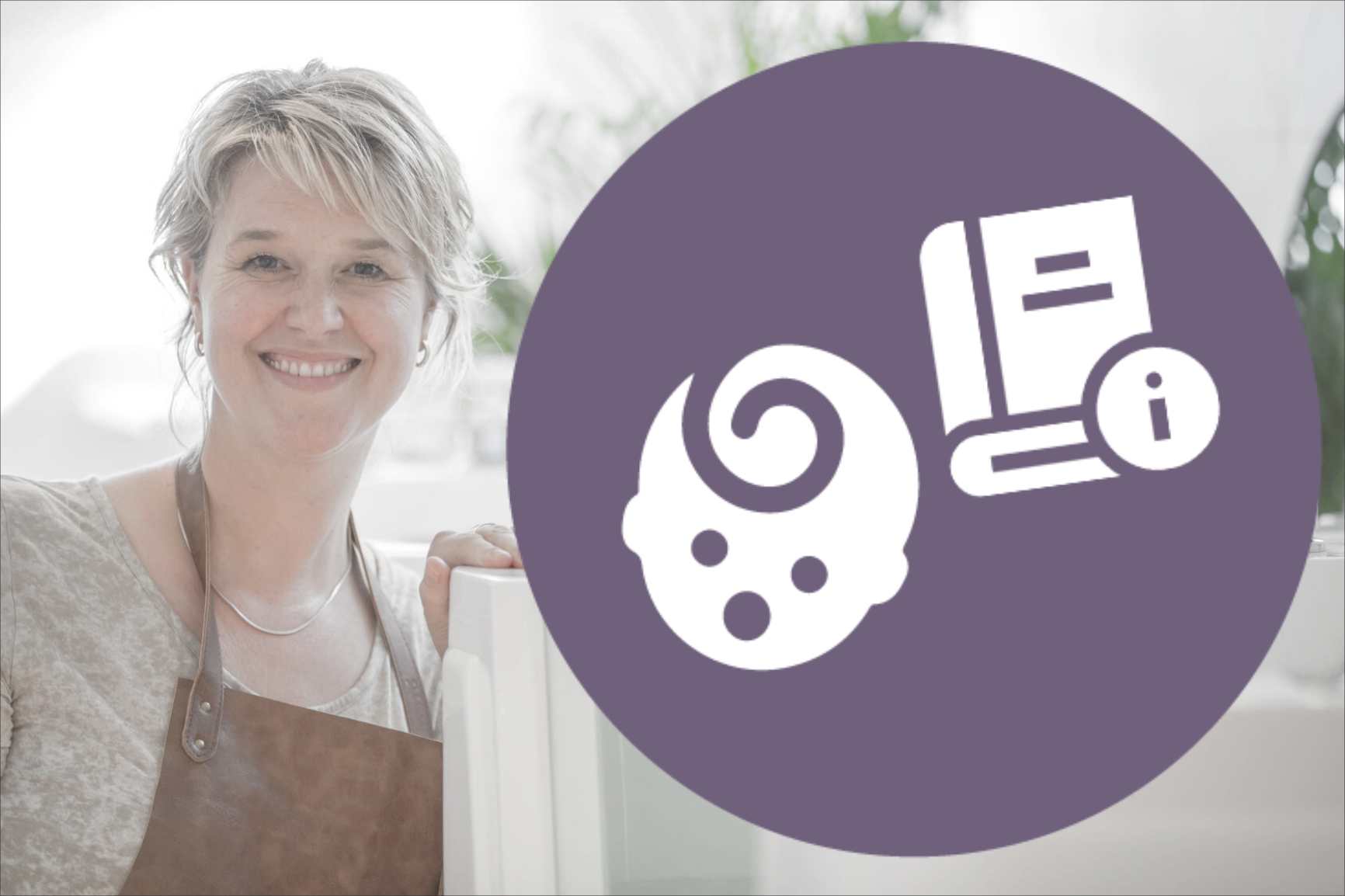 Logofoto babyhandleiding kleur