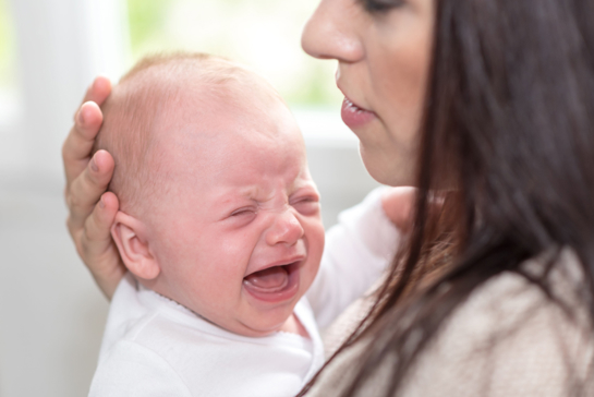 Mother,Soothing,Her,Crying,Baby Hulp bij een huilbaby